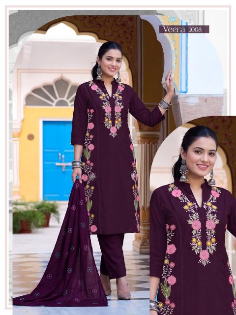 Desi kudi veera 3 pcs kurtis singles wholesale